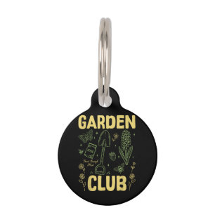 Retro Funny Garden Club Shirt Cute Plant Lover Gar Pet Tag