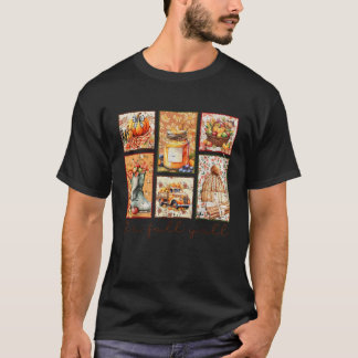 Retro Funny Its Fall Yall Autumn Pumpkin Cute Cosy T-Shirt
