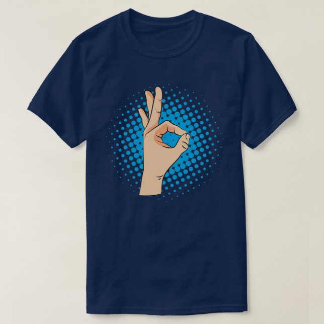 Retro Funny Sign Gift T-Shirt (Design Front)