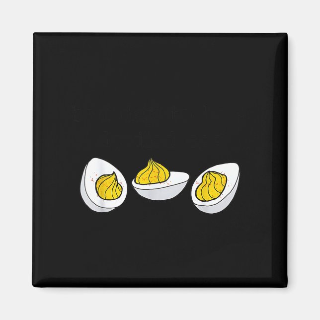 Retro Funny Thanksgiving Dinner Bad Day To Be A De Magnet (Front)