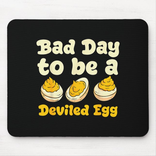 Retro Funny Thanksgiving Dinner Bad Day To Be A De Mouse Mat (Front)