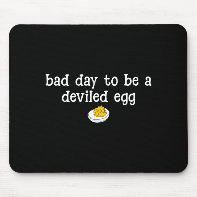 Retro Funny Thanksgiving Dinner Bad Day To Be A De Mouse Mat (Front)