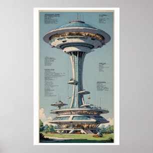 Retro Future 03021 Poster