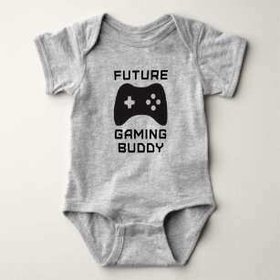 Retro Future Gaming Buddy Bodysuit Baby Gift 