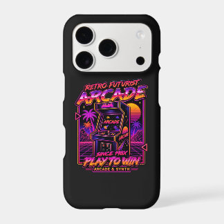 Retro Futurist Arcade Synthwave Neon Phone Case