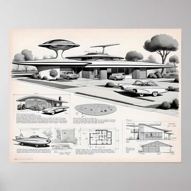 Retro Futuristic 03023 Poster (Front)