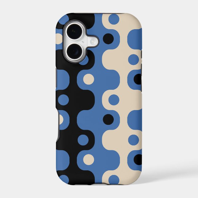 Retro Futuristic Abstract Pattern (Back)