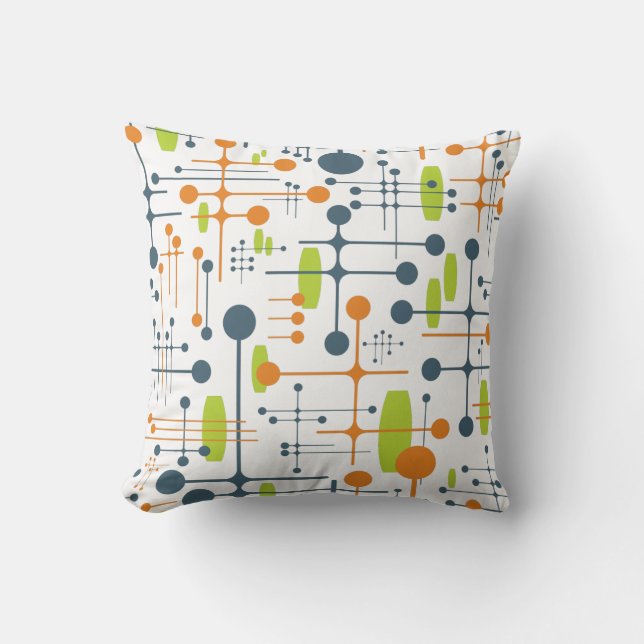 Retro Futuristic Cushion (Front)