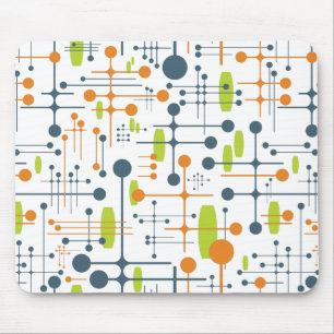 Retro Futuristic Mouse Mat