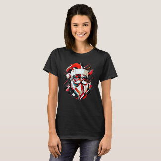 Retro-Futuristic Santa T-Shirt