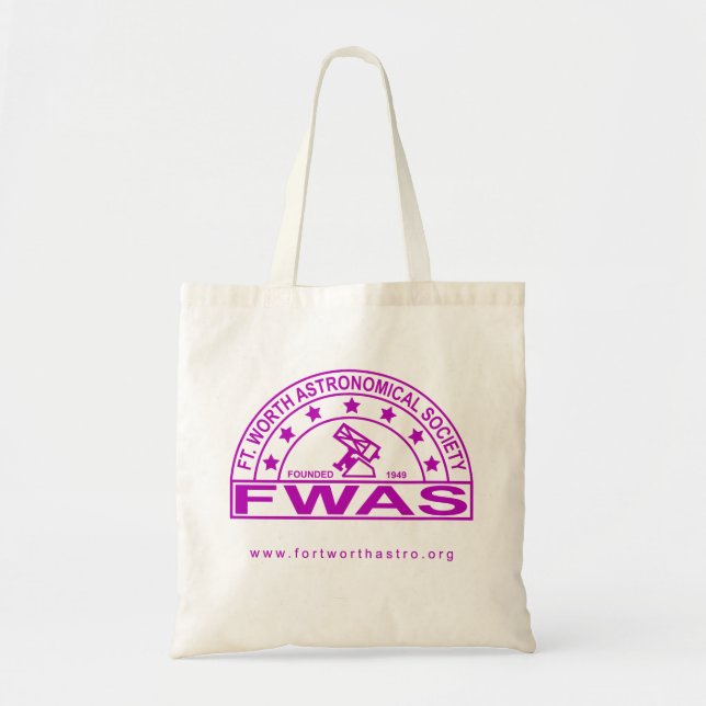 Retro FWAS Logo Budget Tote Bag (Front)