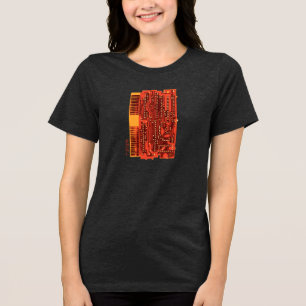 Retro Game Cartridge Tri-Blend Shirt