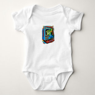 Retro game console Baby Bodysuit