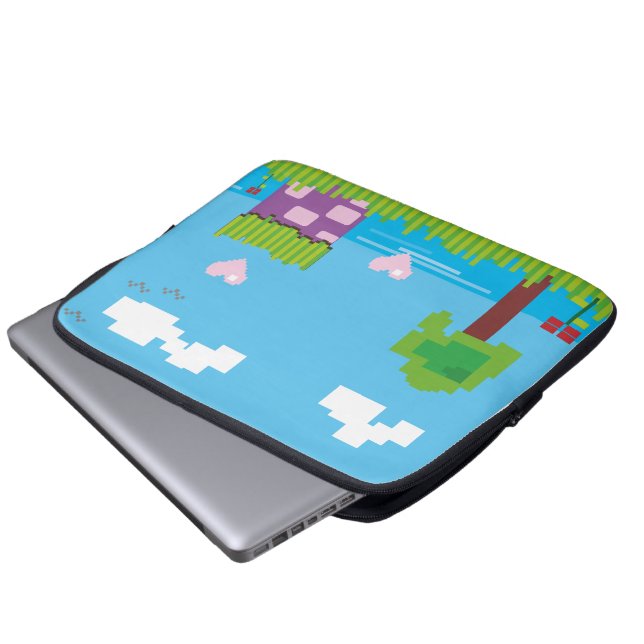 Retro Game Laptop Sleeve (Front Bottom)