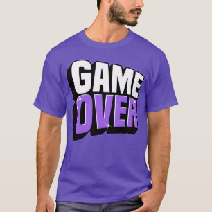 Retro Game Over Glow friend family T-Shirt