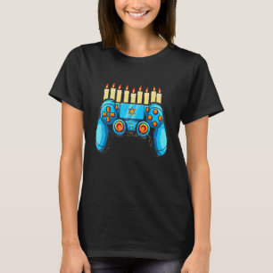 Retro Gamepad Happy Hanukkah  Pajama Family Matchi T-Shirt