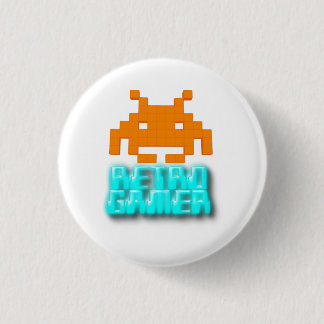 Retro Gamer 3 Cm Round Badge
