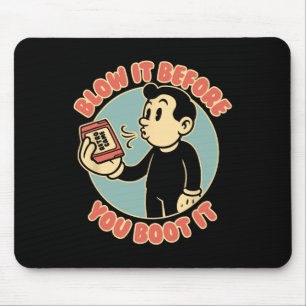 Retro Gamer 80s 90s Vintage Nostalgia Dad  Mouse Mat