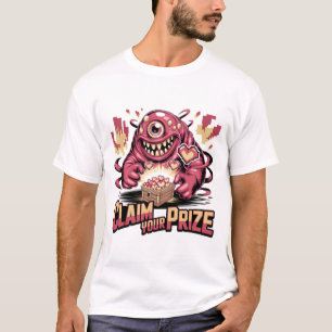 Retro Gamer Aesthetic Pixel Art Cyclops Monster Cl T-Shirt