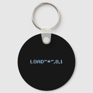 Retro Gamer C64 Gaming  Key Ring