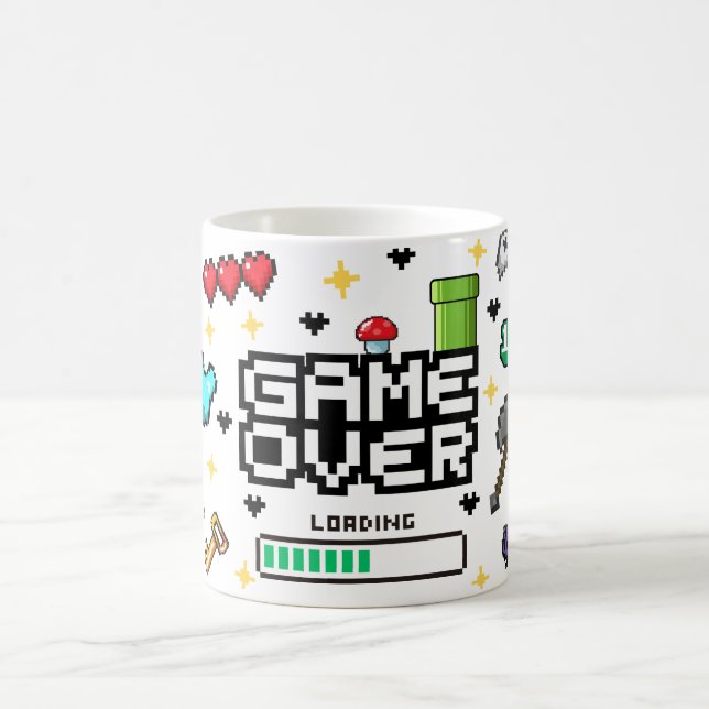 Retro Gamer Coffee Tea Mug (Center)