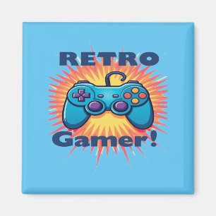 Retro Gamer Controller Design for Classic Gaming Magnet