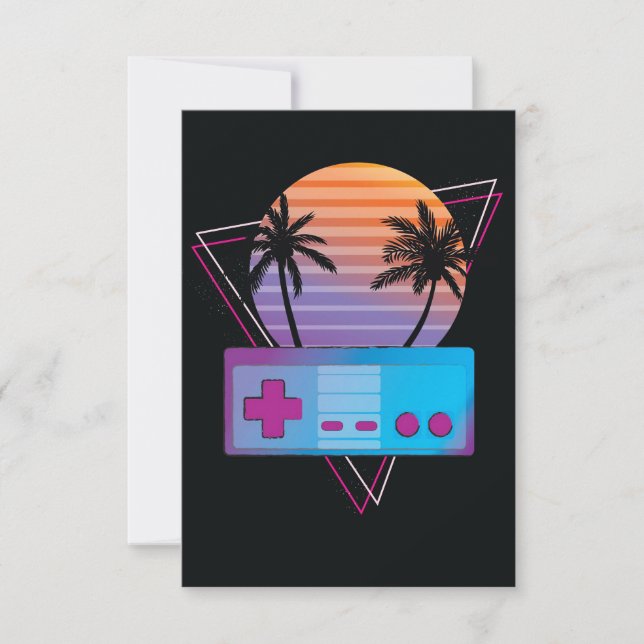 Retro Gamer Controller RSVP Card (Front)