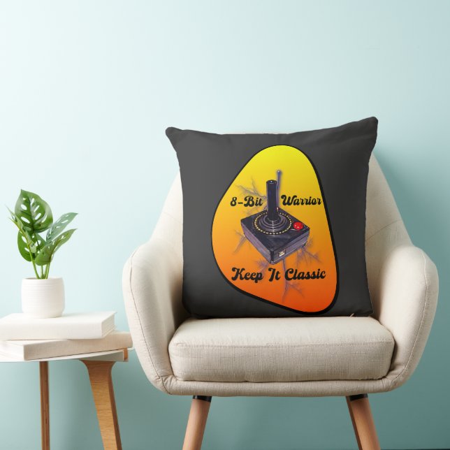 Retro Gamer Legend – 8-Bit Joystick Classic Cushion (Chair)