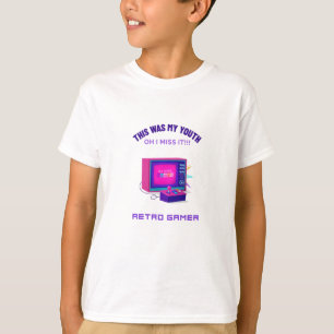 Retro Gamer Miss His Youth T-Shirt