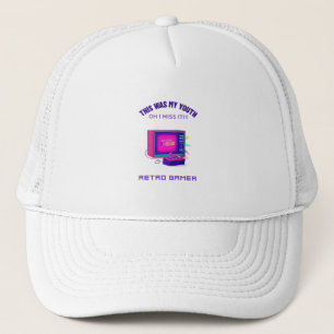 Retro Gamer Miss His Youth Trucker Hat