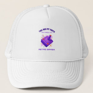 Retro Gamer Miss His Youth Trucker Hat