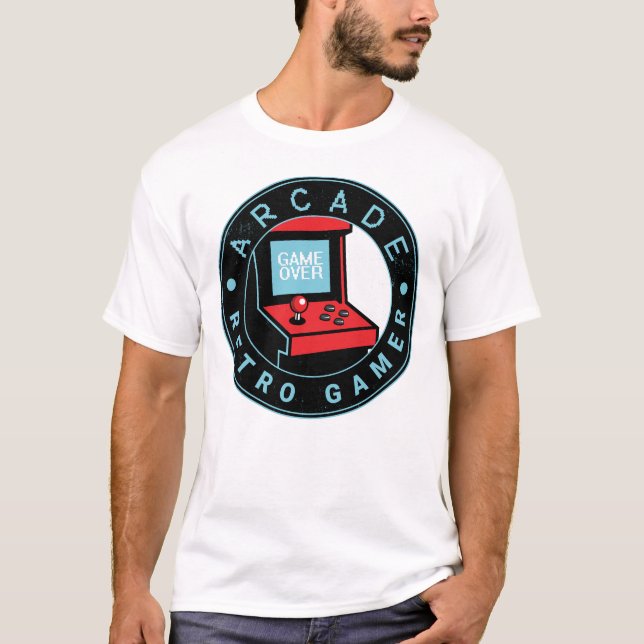Retro Gamer T-Shirt (Front)