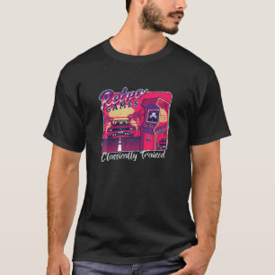 Retro Games Classically Trained 80'S Arcade Gamer T-Shirt