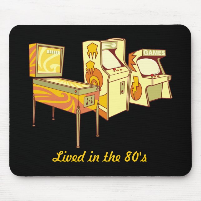 Retro Games Mouse Mat (Front)