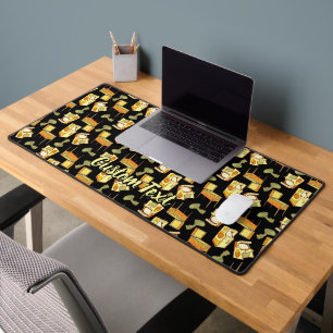 Retro Games Pattern Desk Mat
