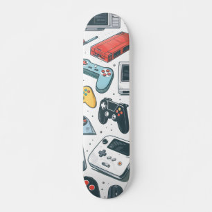 Retro games skateboard