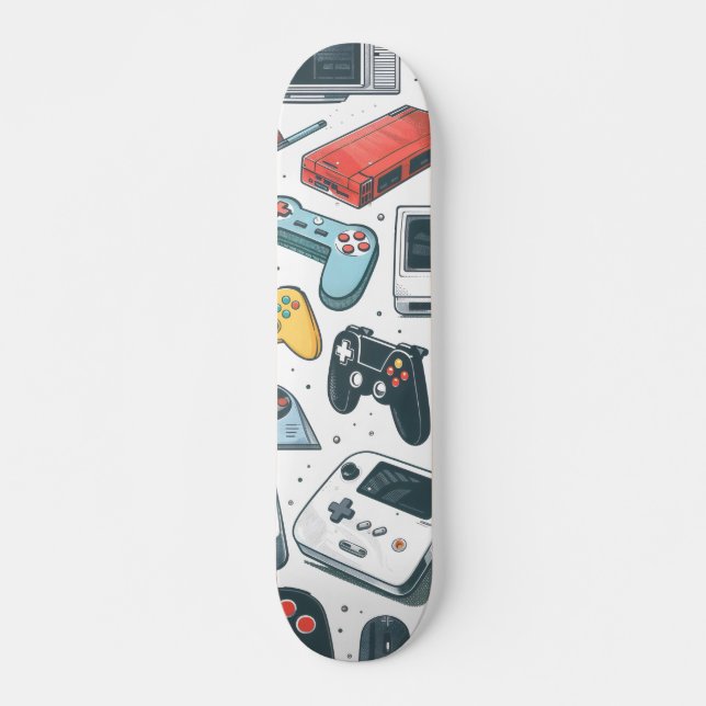 Retro games  skateboard (Front)