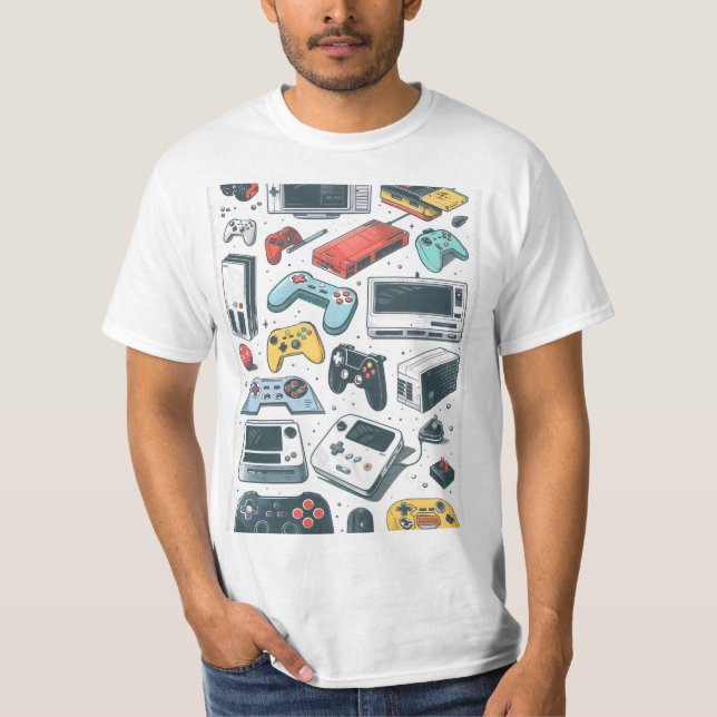 Retro games  T-Shirt (Front)
