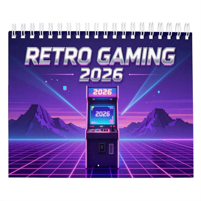 Retro Gaming 2026 Calendar (Cover)