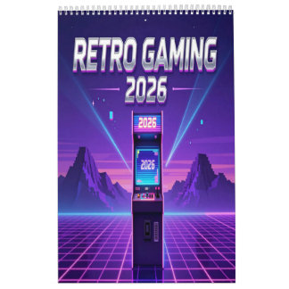 Retro Gaming 2026 Calendar