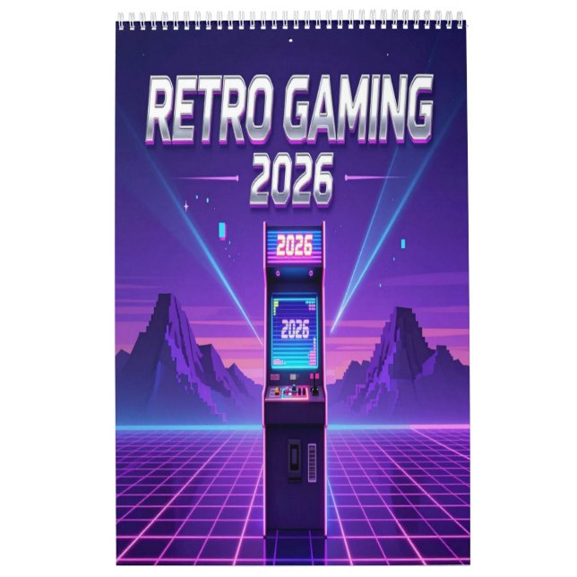 Retro Gaming 2026 Calendar (Cover)