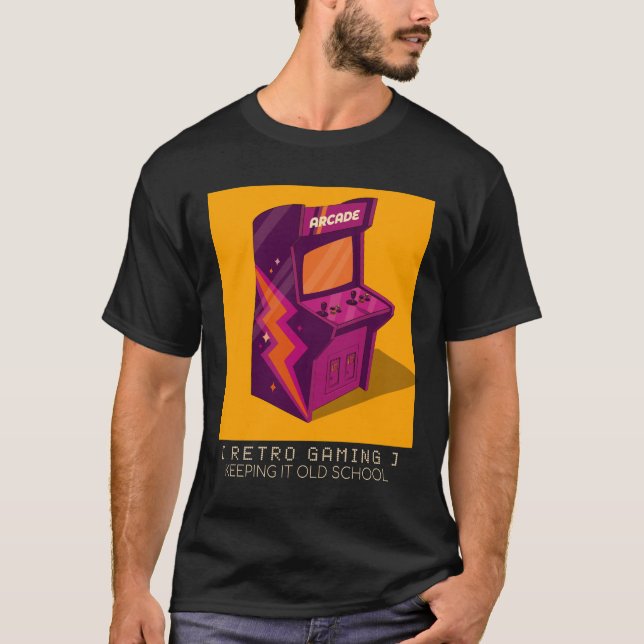 Retro Gaming T-Shirt (Front)