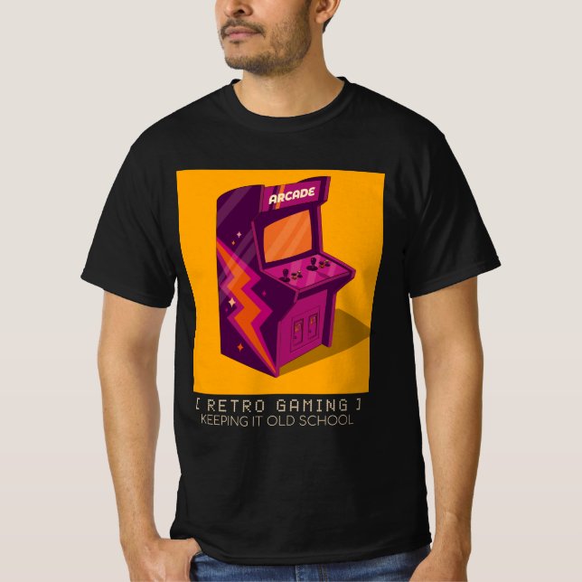 Retro Gaming T-Shirt (Front)