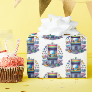 Retro Gaming Wrapping Paper