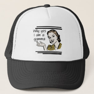 Retro Gamma Tshirts and Gifts Trucker Hat