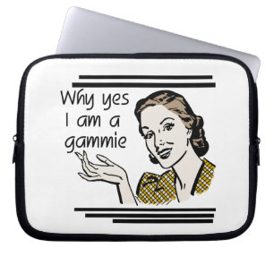 Retro Gammie Gifts Laptop Sleeve