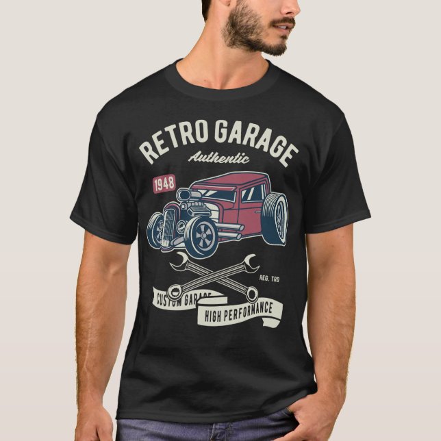 Retro garage T-Shirt (Front)