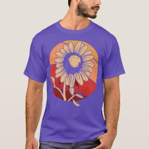 Retro Gardener Floral Daisy Lover Nature Daisy Flo T-Shirt