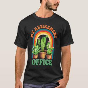 Retro Gardening My Retirement Office Plant Women T-Shirt