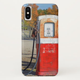 Retro Gasoline Pump iPhone X Case